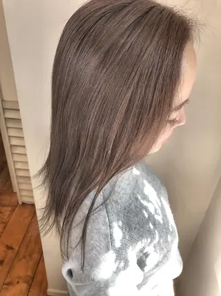 ミディアム カラー TAKAHASHI LEAPSのヘアスタイル
