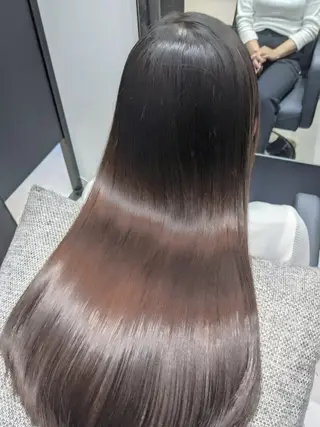 ロング カラー The Ect 江坂Kurumiのヘアスタイル