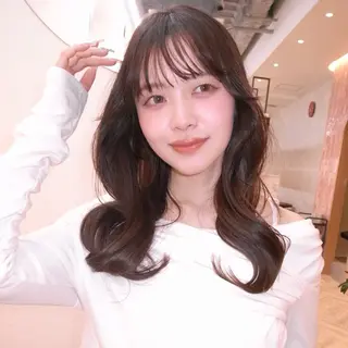 ロング カラー ベージュ/透明感/ 桃子🎀のヘアスタイル