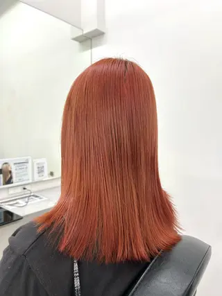 ミディアム カラー ヘアアレンジ 李奈🌼レイヤー/ 透明感ブリーチカラーのヘアスタイル