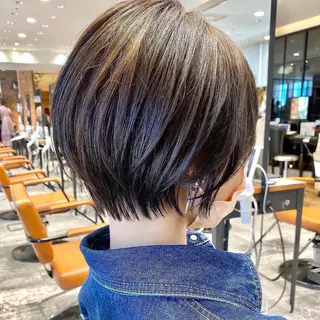 ショート 新宿　ショート・ボブ カットモデル募集のヘアスタイル