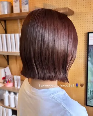 ミディアム YUNA🧡 艶髪/Wカラー🧡のヘアスタイル
