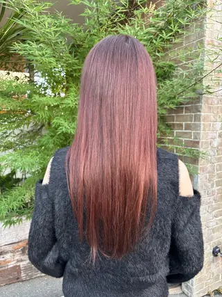 ロング カラー 近藤 風華のヘアスタイル
