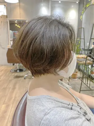 ショート カラー 増山 大起のヘアスタイル