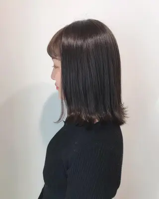 カラー レイヤー/大人ボブ| ワタナベ リョウカのヘアスタイル