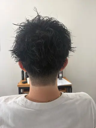 パーマ メンズ 海外風パーマ カラー特化園田　楓莉のヘアスタイル