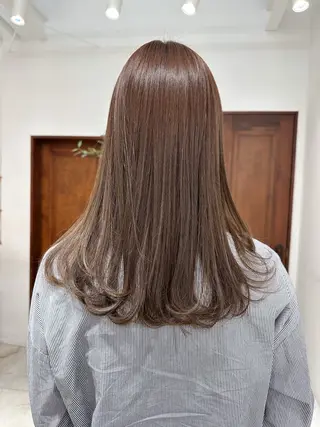 セミロング oorry.toku /髪質改善ストレートのヘアスタイル