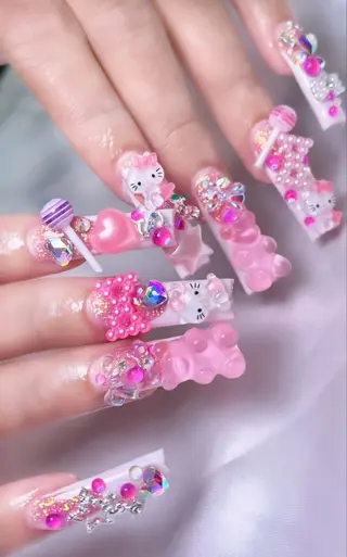 ネイル Panda chan Meliaのネイルデザイン