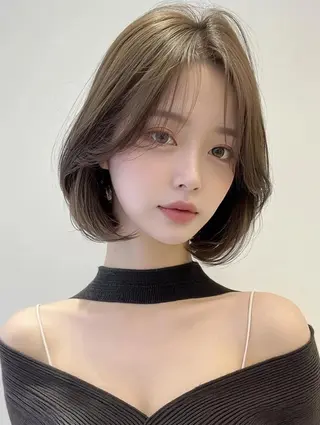 ミディアム FOCUS JAPAN2のヘアスタイル