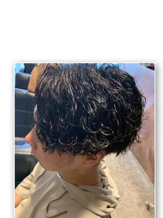 パーマ メンズ 河野 悠のヘアスタイル