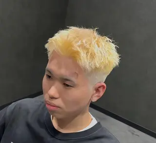 ショート カラー メンズ HINA ちゃんのヘアスタイル
