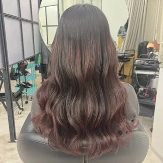 ロング カラー Ren. 🦋デザインカラーのヘアスタイル