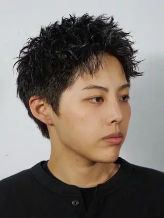 ショート 田中 優李のヘアスタイル