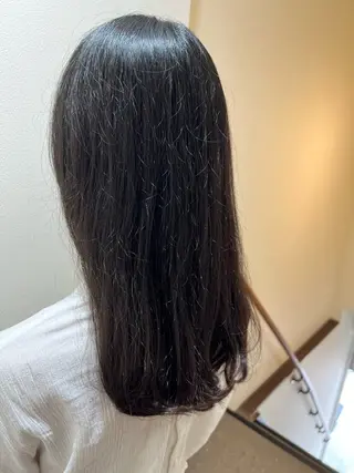 ロング 家坂 佑のヘアスタイル
