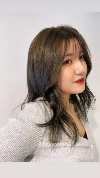 ミディアム カラー HIBIKI/原宿 ハッシュカット🪄のヘアスタイル