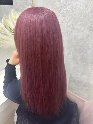 セミロング ☘️はるみ☘️縮毛矯 正/カット/大宮のヘアスタイル