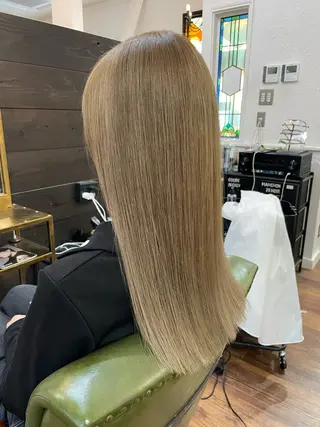ロング 下林 雅明のヘアスタイル