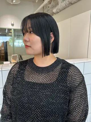 ミディアム カラー LUVISM新潟🎀 透明感カラー/ミユのヘアスタイル