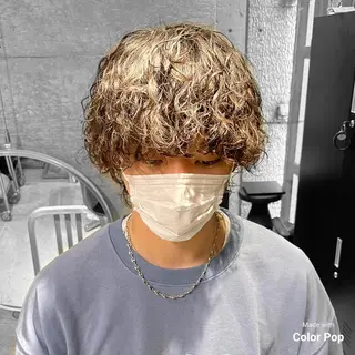 パーマ メンズ メンズパーマの達人 KAITOのヘアスタイル