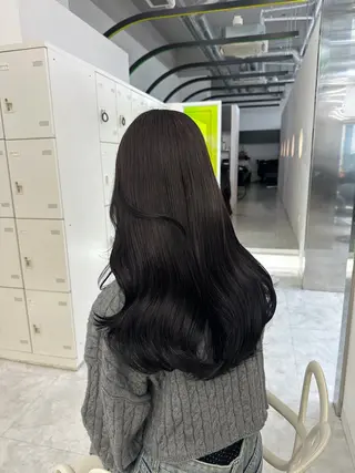 ロング カラー ヘアアレンジ 透明感カラー🎀艶髪 Anju/渋谷🎀のヘアスタイル
