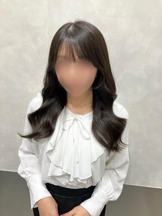 ロング カラー 💖ブリーチなし透明 感💖ASAHIのヘアスタイル