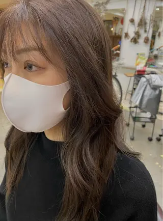 ロング Moca 〰️のヘアスタイル