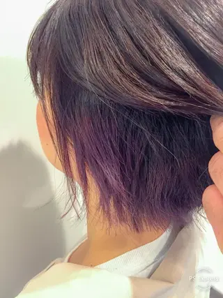 ショート カラー 山本 章人のヘアスタイル