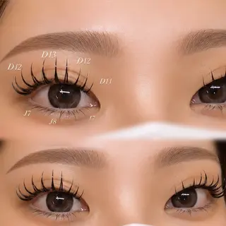 マツエク・マツパ rukuku yukaのマツエク・マツパデザイン
