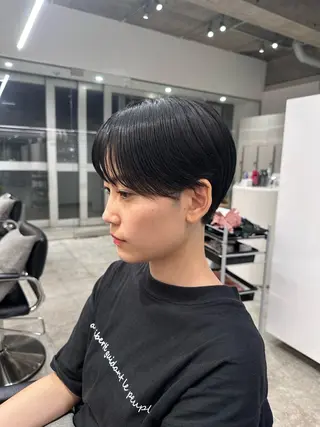 ショート mio/【日本橋】 撮影モデルのヘアスタイル