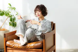 ショート カラー パーマ 美髪矯正/パーマ まむのヘアスタイル