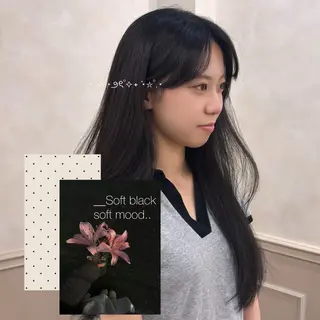 カラー 透明感カラー🫧 AOのヘアスタイル