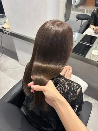 ロング 💎透明感/暖色 カラーくるみ🥀のヘアスタイル