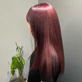 ロング カラー ヘアアレンジ fifth 石川 凪のヘアスタイル