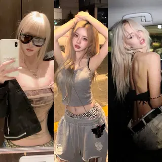 ロング カラー 透明感×艶カラー🤍 🌟YOSHIKIのヘアスタイル