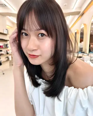ミディアム 🌈パーマ大募集中 銀座sandノスケのヘアスタイル