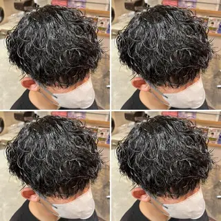 パーマ メンズ メンズパーマ特化 望月謙二郎のヘアスタイル