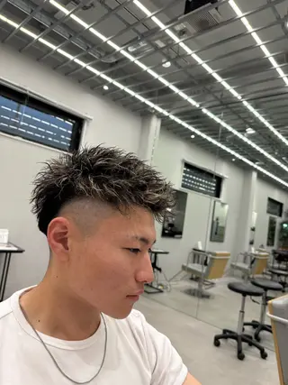 カラー パーマ Joule大分 メンズ特化植木永遠のヘアスタイル
