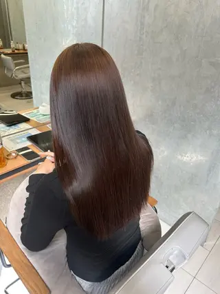 ロング カラー 坂井 咲月のヘアスタイル