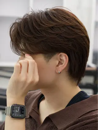 メンズ 曲がる縮毛矯正 /山本千太のヘアスタイル