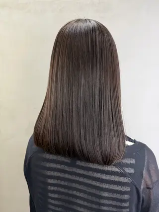 ミディアム 🌟ブリーチなしカラ ー🌟 Tamakiのヘアスタイル
