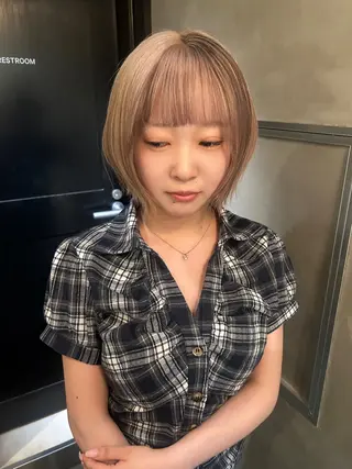 ショート カラー デザイン/アレンジ ❤︎イシイレイのヘアスタイル