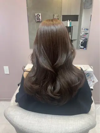 ロング カラー 🌼縮毛矯正🌼 中野有騎🦕のヘアスタイル