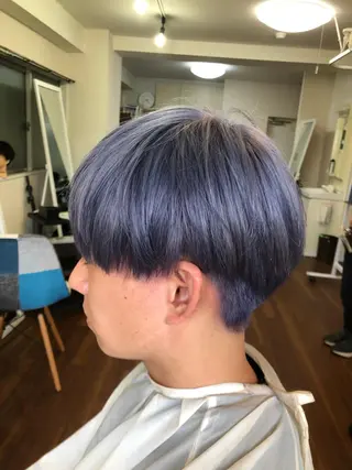 ショート メンズ 荻島 尭のヘアスタイル