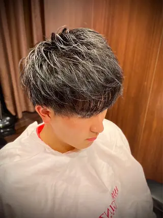 メンズ 三瓶まい  メンズ/ レディースカット✂️のヘアスタイル
