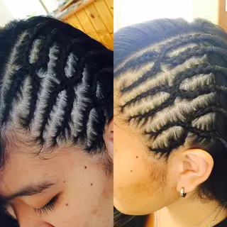 ✨コーンロウ✨ 本田さゃかのヘアスタイル