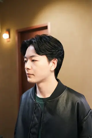 パーマ メンズ メンズショート タチカワユウキのヘアスタイル