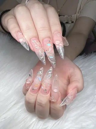 ネイル Lee Nails チップ長さだし専門店のネイルデザイン