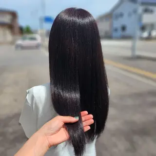ロング カラー シールエクステ🎀 ホシノ🕒ユウカのヘアスタイル