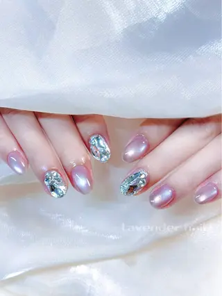 ネイル Lavender nail·中島公園のネイルデザイン