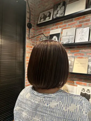 カラー りお ハイライト/パーマのヘアスタイル